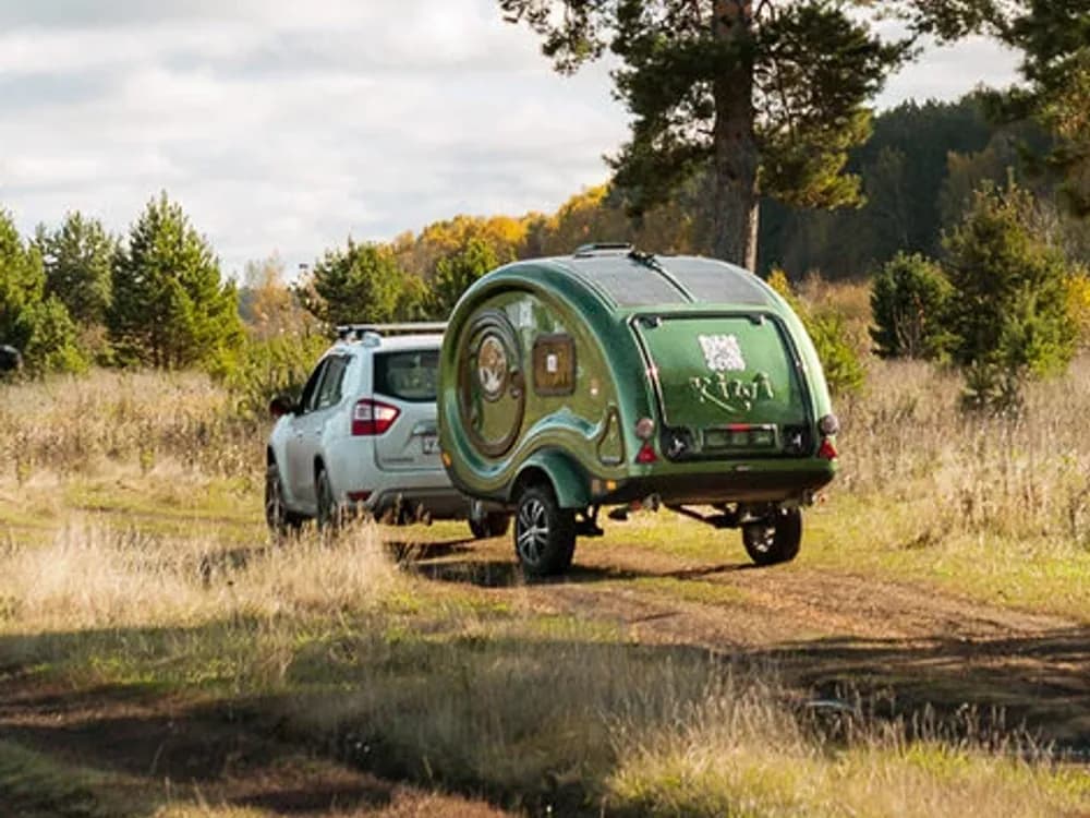 Прицеп-кемпер KIWI Camper, капля до 750 кг