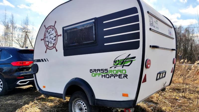 Прицеп-кемпер Grasshopper 290 - кадр из видеообзора